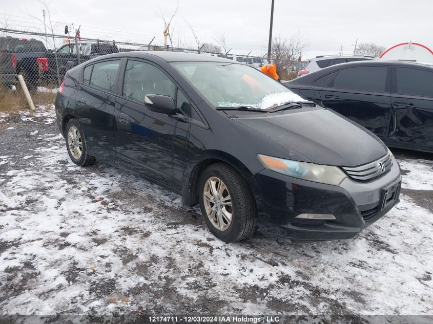 2010 Honda Insight Ex VIN: JHMZE2H76AS800098 Lot: 12174711