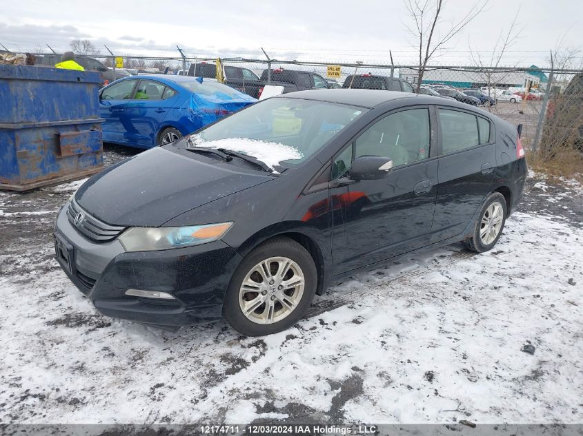 2010 Honda Insight Ex VIN: JHMZE2H76AS800098 Lot: 12174711