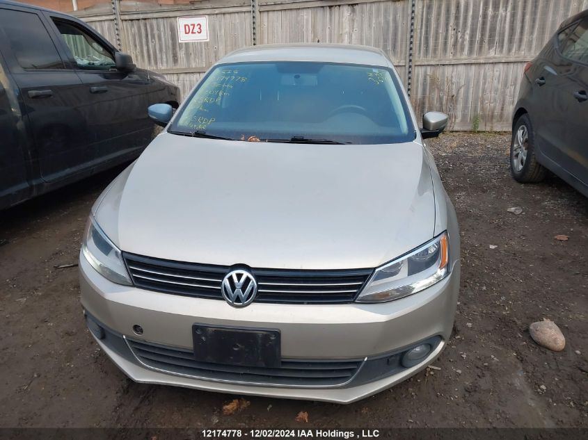 2012 Volkswagen Jetta Tdi VIN: 3VWDL7AJ0CM122204 Lot: 12174778