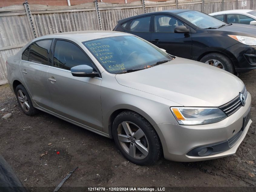 2012 Volkswagen Jetta Tdi VIN: 3VWDL7AJ0CM122204 Lot: 12174778