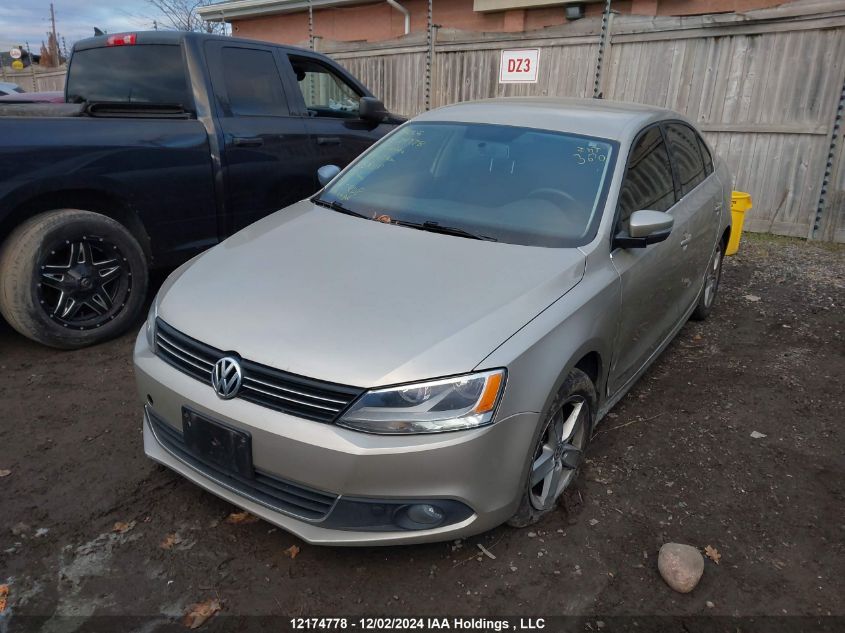 2012 Volkswagen Jetta Tdi VIN: 3VWDL7AJ0CM122204 Lot: 12174778