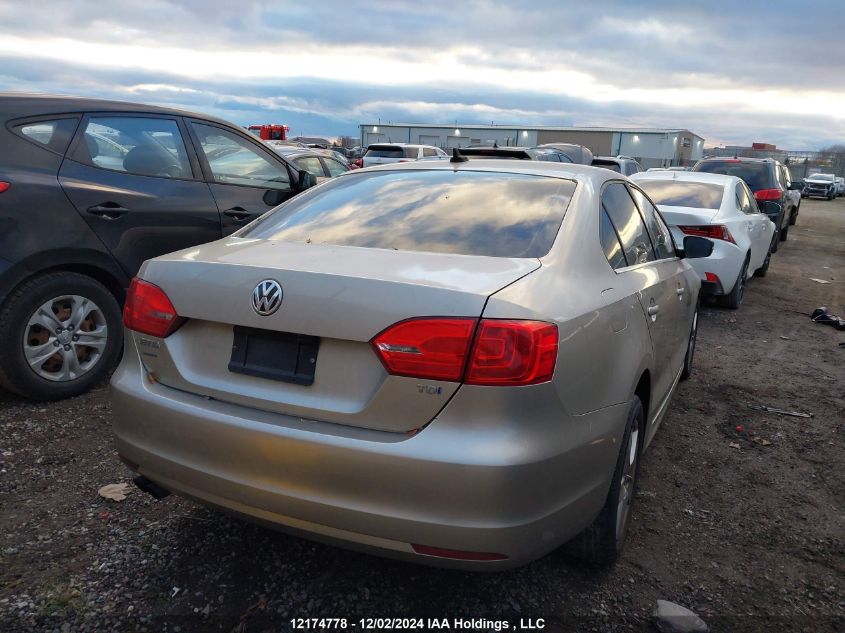 2012 Volkswagen Jetta Tdi VIN: 3VWDL7AJ0CM122204 Lot: 12174778