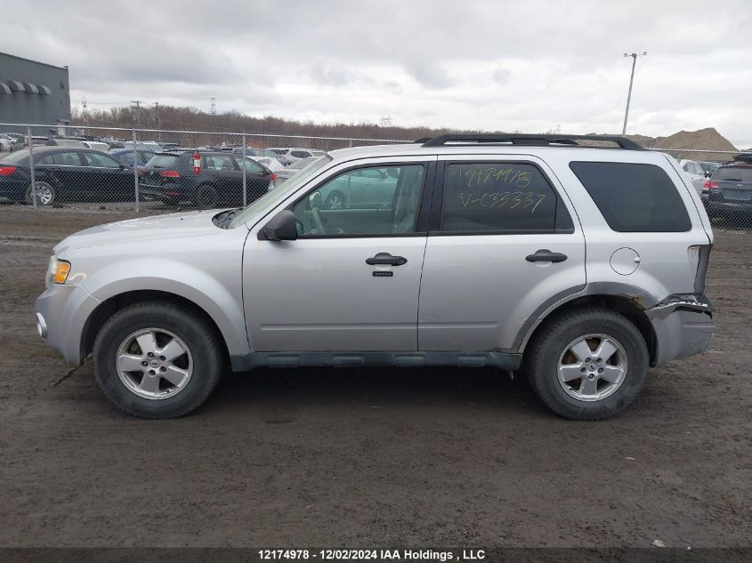 2011 Ford Escape Xlt VIN: 1FMCU9DG3BKC33337 Lot: 12174978