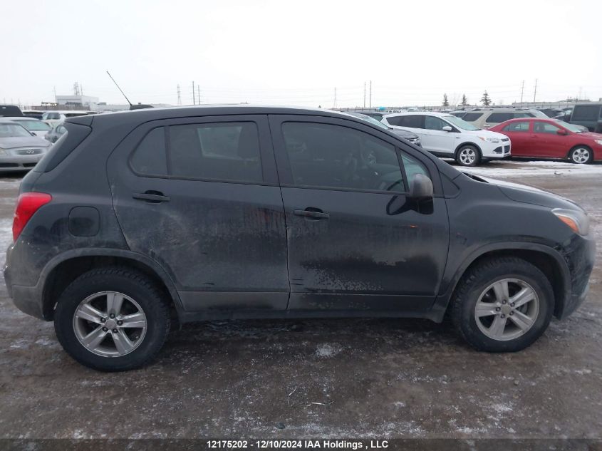 2018 Chevrolet Trax VIN: 3GNCJNSB0JL315043 Lot: 12175202