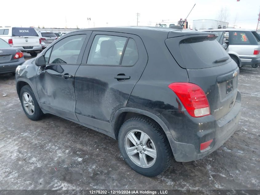 2018 Chevrolet Trax VIN: 3GNCJNSB0JL315043 Lot: 12175202