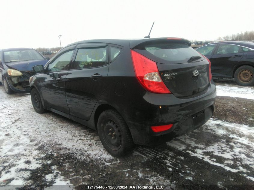 2017 Hyundai Accent Se VIN: KMHCT5AE6HU371644 Lot: 12175446