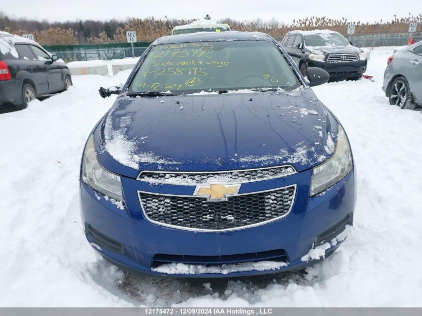 2013 Chevrolet Cruze Ls VIN: 1G1PL5SH3D7258945 Lot: 12175472