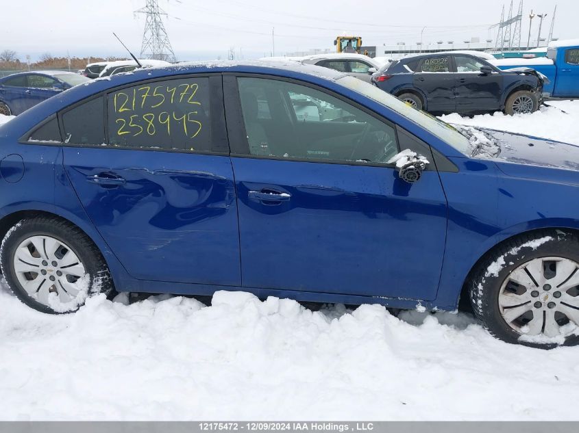 2013 Chevrolet Cruze Ls VIN: 1G1PL5SH3D7258945 Lot: 12175472