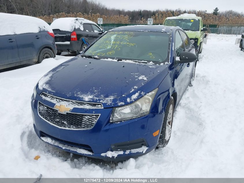 2013 Chevrolet Cruze Ls VIN: 1G1PL5SH3D7258945 Lot: 12175472