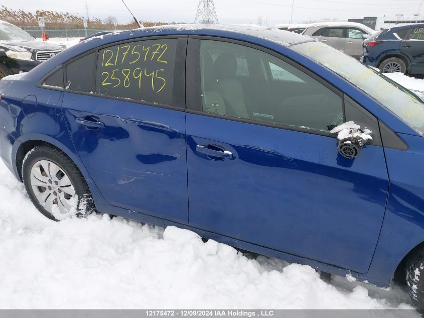 2013 Chevrolet Cruze Ls VIN: 1G1PL5SH3D7258945 Lot: 12175472