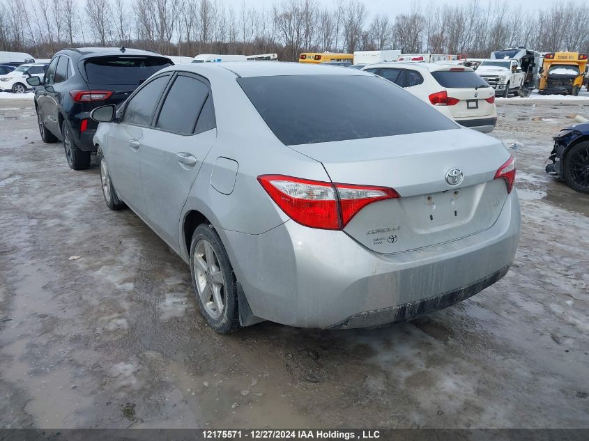 2015 Toyota Corolla Le VIN: 2T1BURHE2FC375873 Lot: 12175571