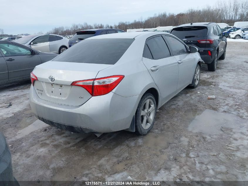 2015 Toyota Corolla Le VIN: 2T1BURHE2FC375873 Lot: 12175571