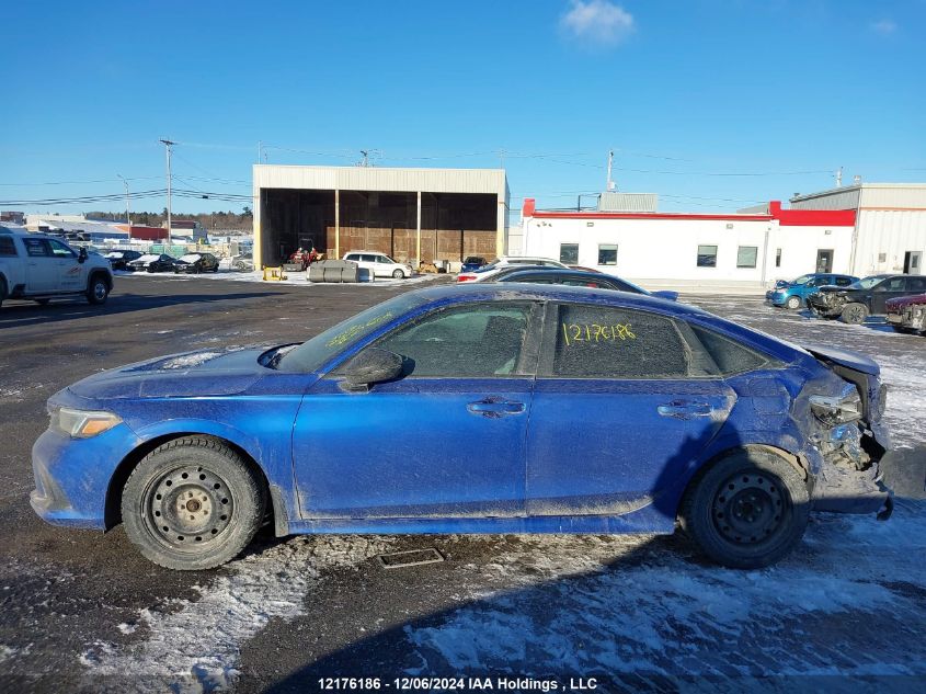 2022 Honda Civic Sedan VIN: 2HGFE2F53NH108031 Lot: 12176186