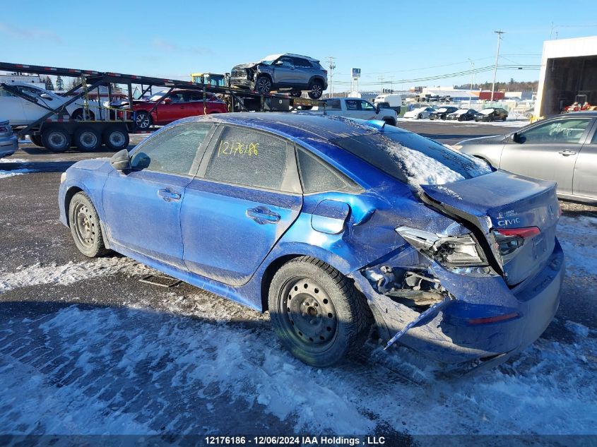 2022 Honda Civic Sedan VIN: 2HGFE2F53NH108031 Lot: 12176186