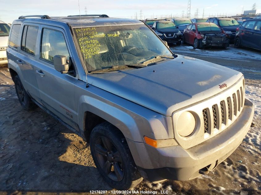 2016 Jeep Patriot Sport/North VIN: 1C4NJRAB9GD694925 Lot: 12176287