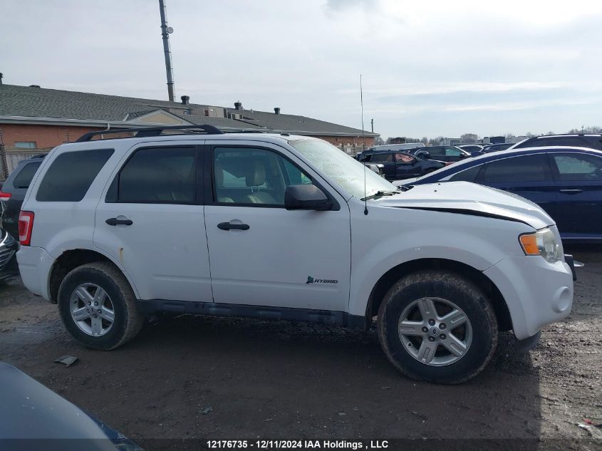 2011 Ford Escape Hybrid VIN: 1FMCU4K38BKB05999 Lot: 12176735