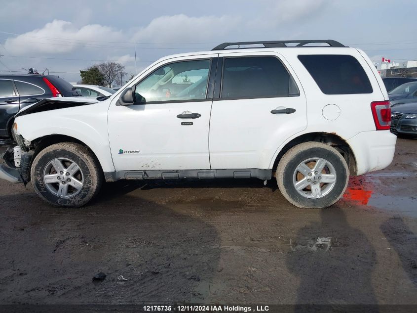 2011 Ford Escape Hybrid VIN: 1FMCU4K38BKB05999 Lot: 12176735