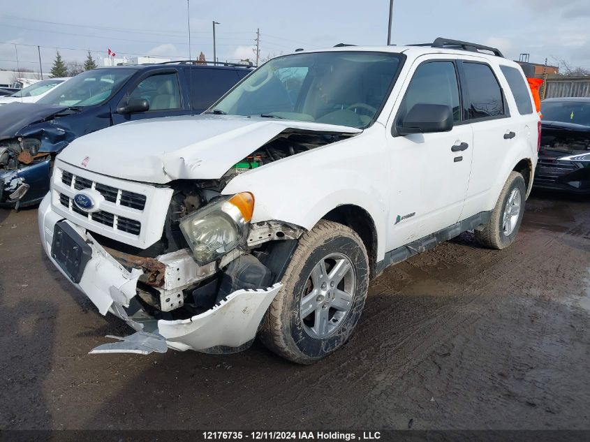 2011 Ford Escape Hybrid VIN: 1FMCU4K38BKB05999 Lot: 12176735