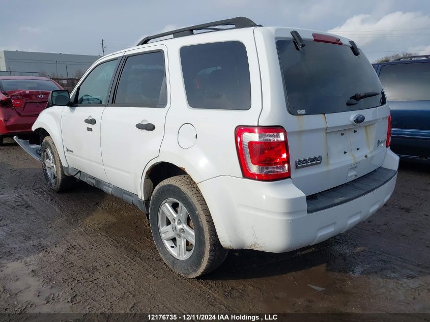 2011 Ford Escape Hybrid VIN: 1FMCU4K38BKB05999 Lot: 12176735