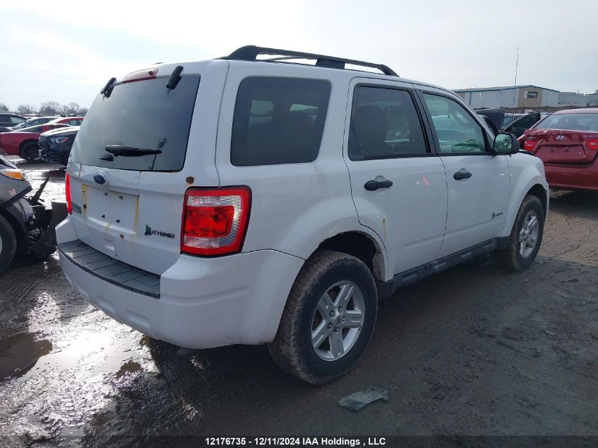 2011 Ford Escape Hybrid VIN: 1FMCU4K38BKB05999 Lot: 12176735