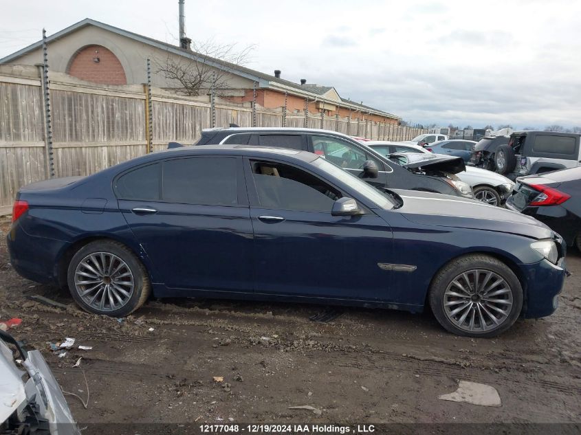 2012 BMW 7 Series VIN: WBAKC6C59CC396634 Lot: 12177048