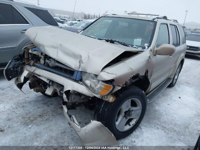 2001 Infiniti Qx4 VIN: JNRDR09Y91W218579 Lot: 12177305