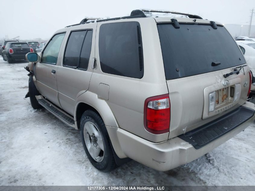 2001 Infiniti Qx4 VIN: JNRDR09Y91W218579 Lot: 12177305