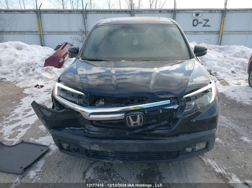 2019 Honda Ridgeline VIN: 5FPYK3F51KB505395 Lot: 12177415