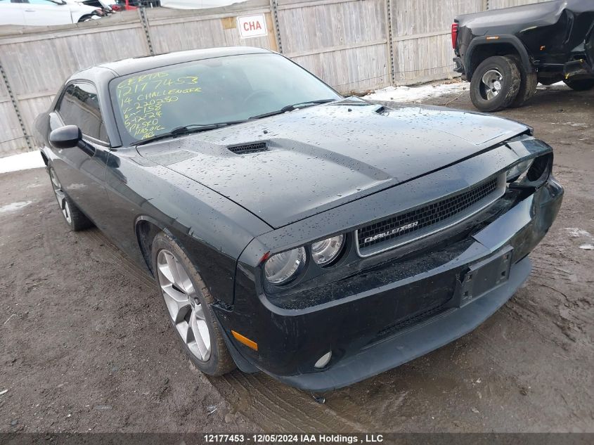 2014 Dodge Challenger Sxt VIN: 2C3CDYAG8EH220280 Lot: 12177453