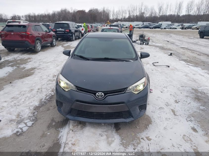 2016 Toyota Corolla Le VIN: 2T1BURHE5GC745201 Lot: 12177837