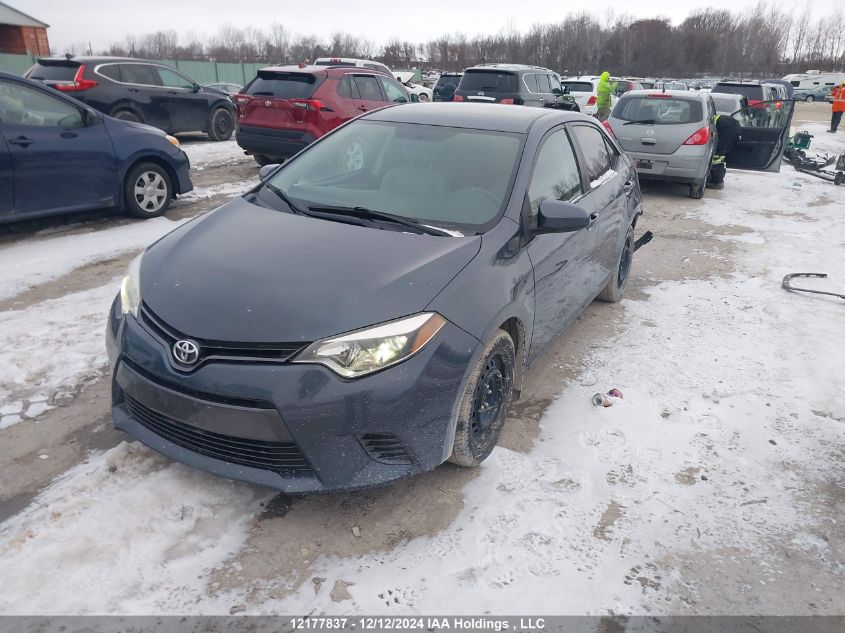 2016 Toyota Corolla Le VIN: 2T1BURHE5GC745201 Lot: 12177837