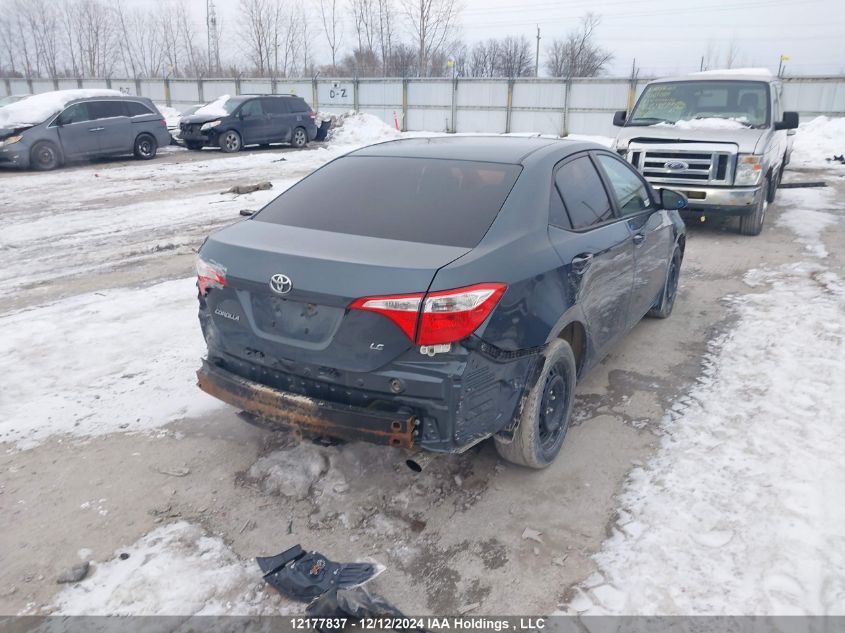 2016 Toyota Corolla Le VIN: 2T1BURHE5GC745201 Lot: 12177837