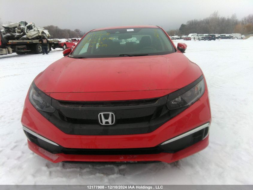 2021 Honda Civic Lx VIN: 2HGFC2F52MH006840 Lot: 12177908