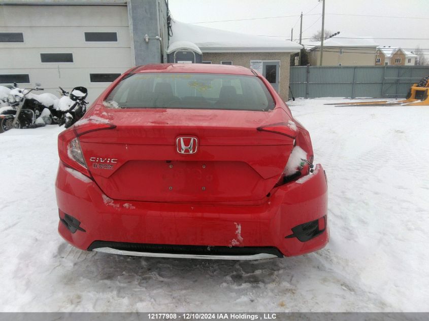 2021 Honda Civic Lx VIN: 2HGFC2F52MH006840 Lot: 12177908