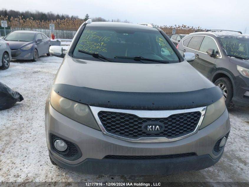 2011 Kia Sorento Ex VIN: 5XYKUDA29BG070856 Lot: 12177916