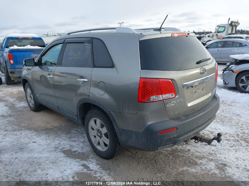 2011 Kia Sorento Ex VIN: 5XYKUDA29BG070856 Lot: 12177916