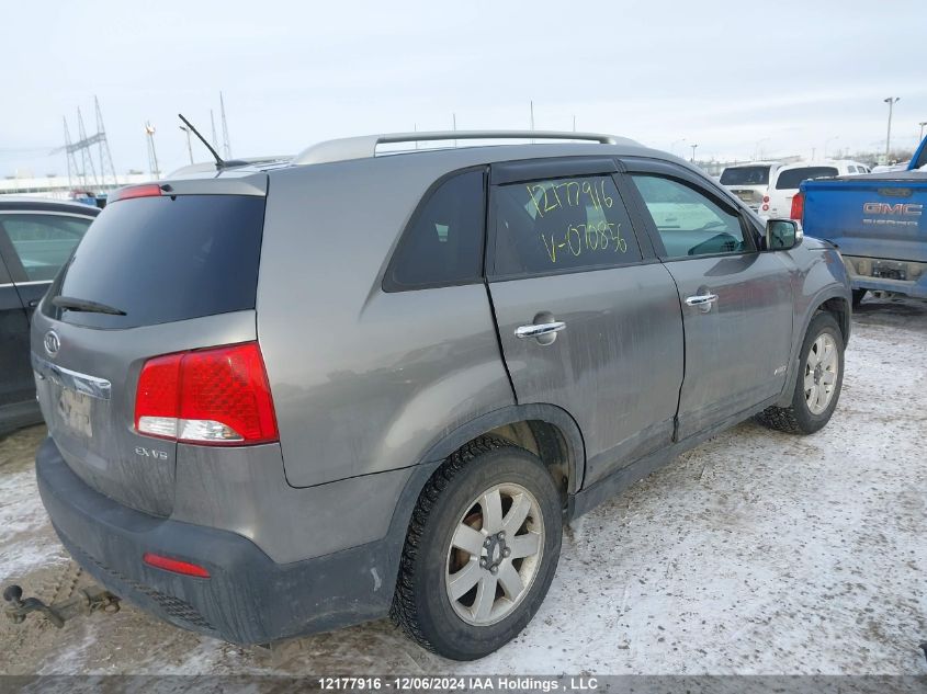 2011 Kia Sorento Ex VIN: 5XYKUDA29BG070856 Lot: 12177916