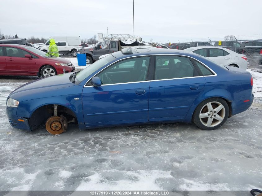 2006 Audi A4 VIN: WAUAF68E36A001634 Lot: 12177919