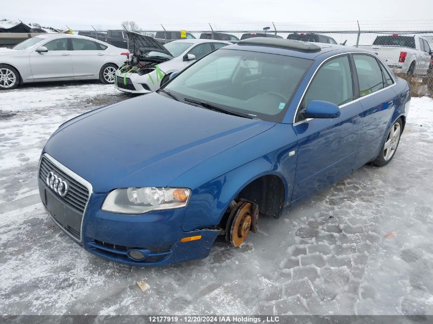 2006 Audi A4 VIN: WAUAF68E36A001634 Lot: 12177919