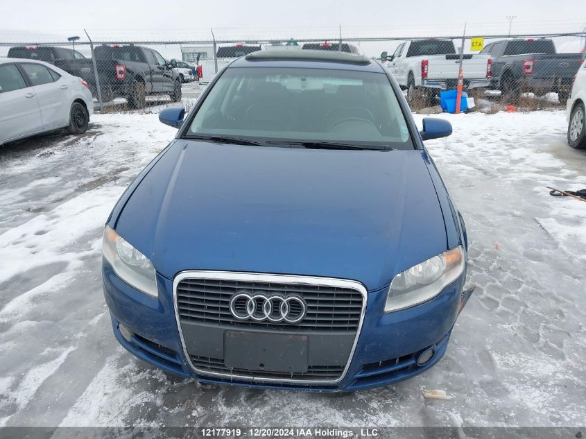 2006 Audi A4 VIN: WAUAF68E36A001634 Lot: 12177919