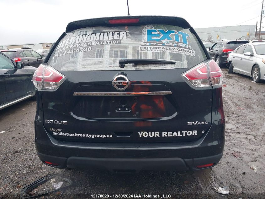 2016 Nissan Rogue VIN: 5N1AT2MV6GC864746 Lot: 12178029