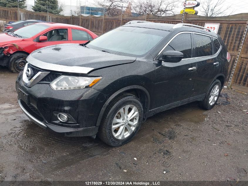 2016 Nissan Rogue VIN: 5N1AT2MV6GC864746 Lot: 12178029