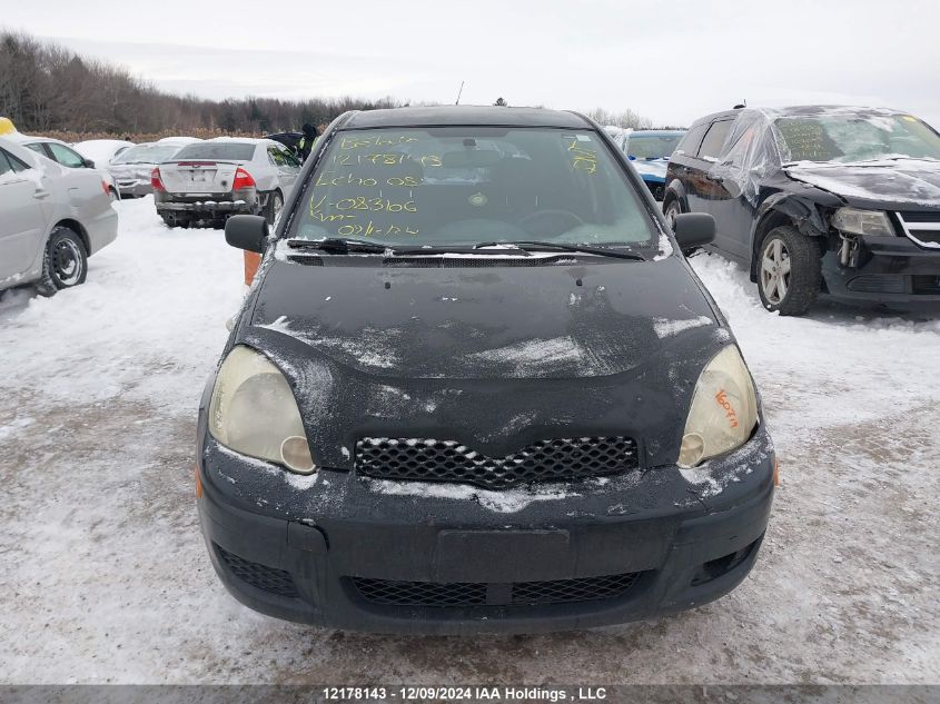 2005 Toyota Echo VIN: JTDKT123550083106 Lot: 12178143