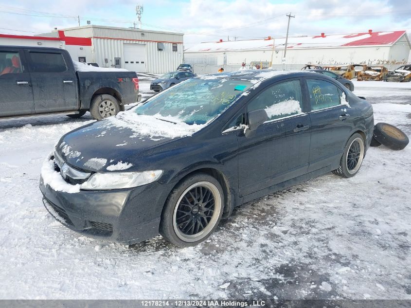 2010 Honda Civic VIN: 2HGFA1F48AH033009 Lot: 12178214