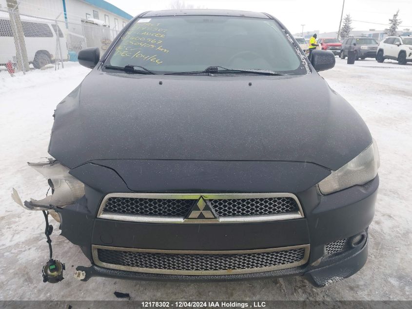 2014 Mitsubishi Lancer VIN: JA32U2FU2EU600567 Lot: 12178302