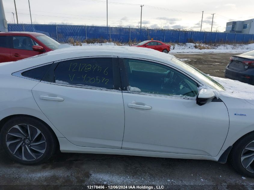 2019 Honda Insight Ex VIN: 19XZE4F59KE400572 Lot: 12178456