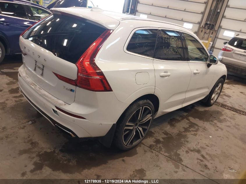 2019 Volvo Xc60 T6 R-Design VIN: YV4A22RMXK1252817 Lot: 12178935