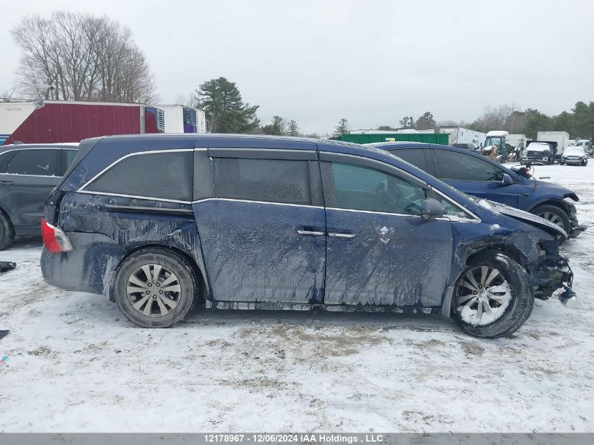 2015 Honda Odyssey Ex VIN: 5FNRL5H4XFB501376 Lot: 12178967