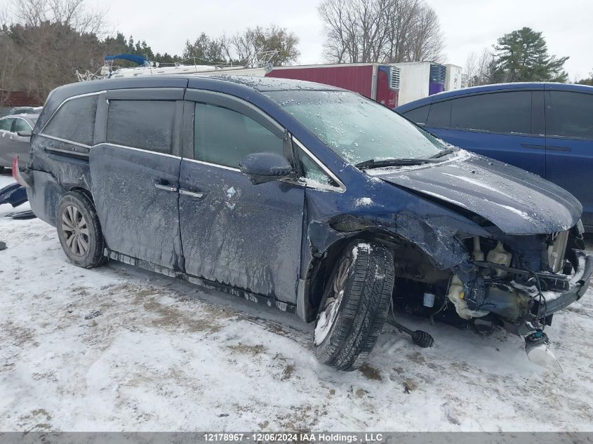 2015 Honda Odyssey Ex VIN: 5FNRL5H4XFB501376 Lot: 12178967