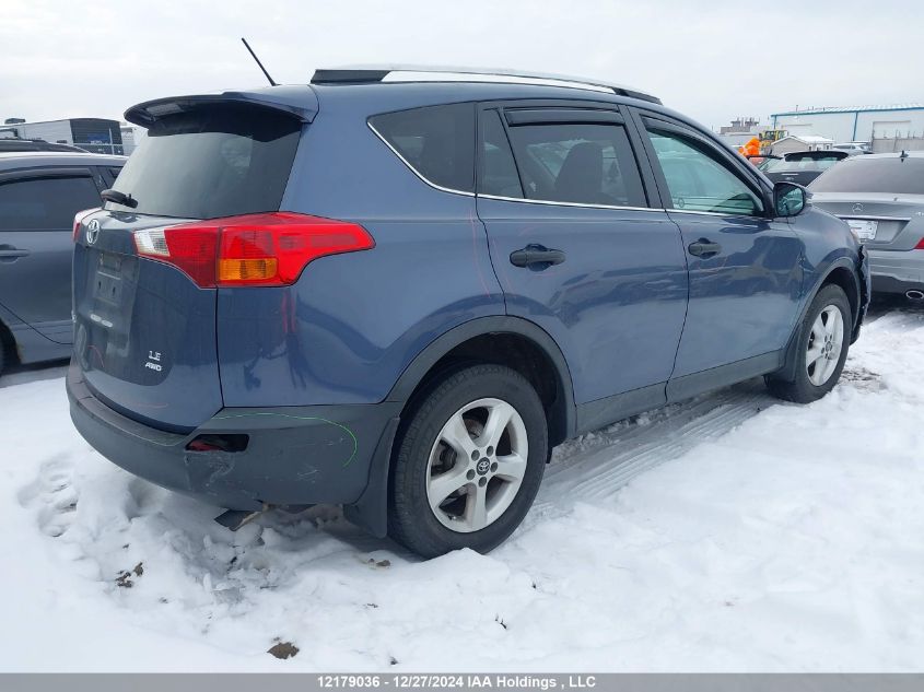 2013 Toyota Rav4 Le VIN: 2T3BFREV8DW113728 Lot: 12179036